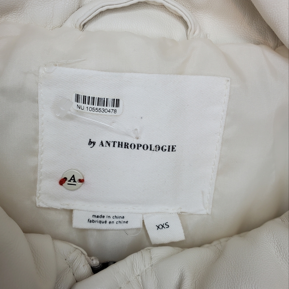 Anthropologie Faux Leather Vest - Picture 6 of 9